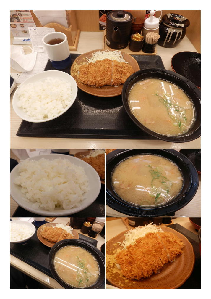 今日は上野で仕事。御徒町ガード下のかつやで、｢豚汁大定食(ロースかつ)｣_f0388041_07104503.jpg
