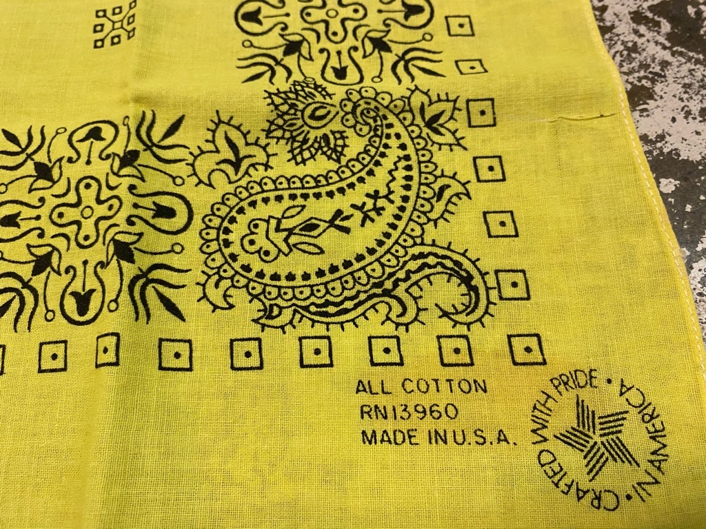 5月28日(土)マグネッツ大阪店Vintage&Superior入荷日!!#6 MIX編!US.Made Bandana,U.S.Military WebBelt,U.S.MINT CoinBag!!_c0078587_14414036.jpg