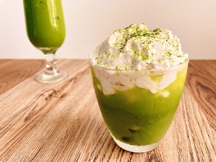 材料6つですぐ出来る ヘルシー抹茶フラペチーノの作り方 Tempota Cuisine