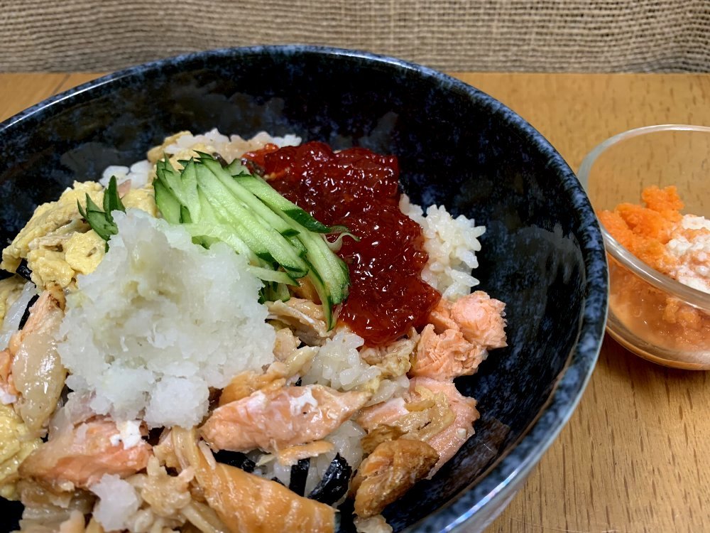 ☆海の親子丼ふたたび☆_c0092953_00341869.jpg