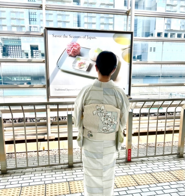 青紅葉・無双級帯+夏物コーデ・東京キモノショー_f0181251_11520572.jpg