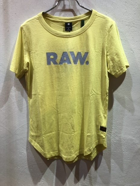 「G-STAR RAW ジースターロウ」ロゴTシャツ入荷です。_c0204280_11154269.jpg