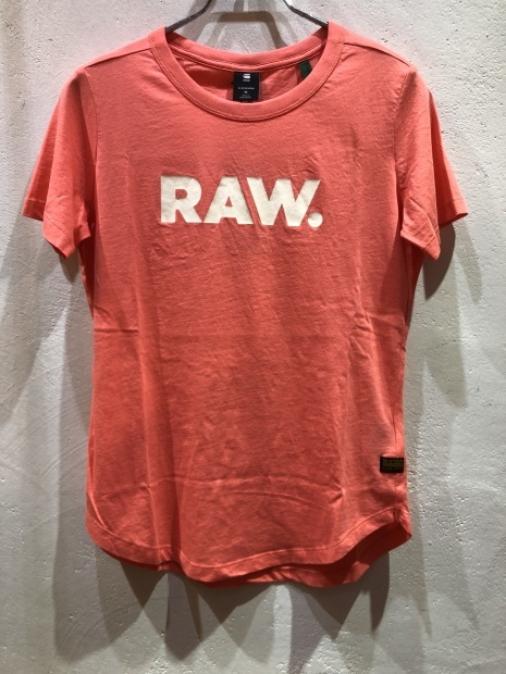 「G-STAR RAW ジースターロウ」ロゴTシャツ入荷です。_c0204280_11243592.jpg