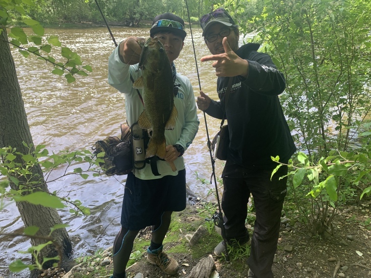 NLW Fishing Live - 2022/5/24 - ミシガン州の川スモールマウスチャレンジ_d0145899_08480750.jpeg