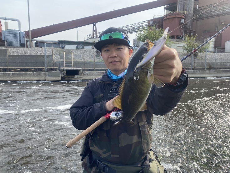 NLW Fishing Live - 2022/5/24 - ミシガン州の川スモールマウスチャレンジ_d0145899_09003053.jpeg