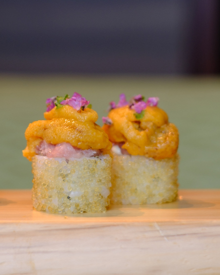 「銀座 SHARI THE TOKYO SUSHI BAR(シャリ ザ トーキョー スシバー)ロール寿司」_a0000029_14453707.jpg