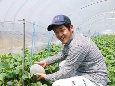 熊本県産高級マスクメロン『肥後グリーン』大好評販売中!令和4年の本日初出荷!至高の1玉をお届けします!_a0254656_17432145.jpg