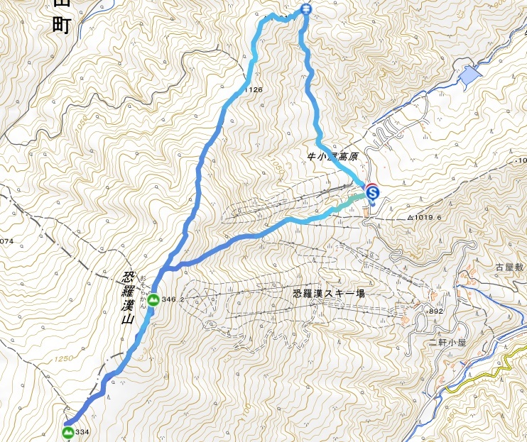恐羅漢山ー旧羅漢山登山(夏焼尾根コース登りー立山コース下山)_c0116915_00380887.jpg