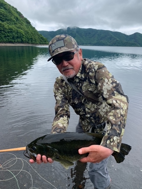 5/31 本栖湖フライフィッシング ウェーディング 2 LtL横田征巳 : Fly