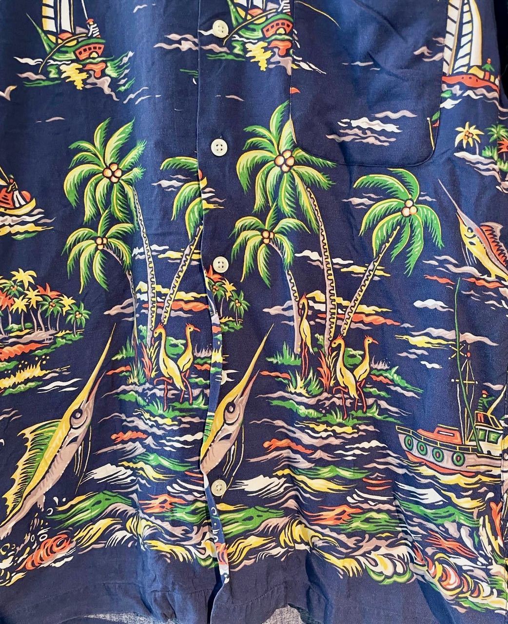 ６月２日（木）入荷！　POLO Ralph Lauren CALDWELL Rayon Hawaiian shirts ! ／ラルフローレン　カジキマグロ柄　ハワイアンシャツ／アロハ_c0144020_13175242.jpg