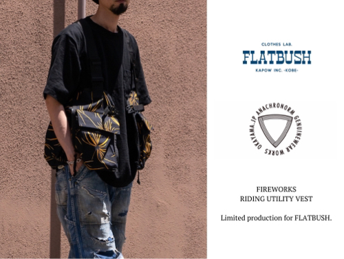 ANACHRONORM RIDING UTILITY VEST