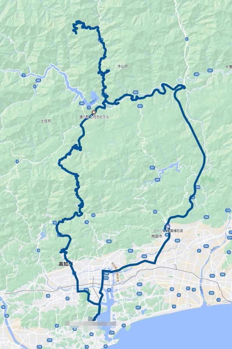 5台での本山町林道ツーリング その2_a0077663_19533688.jpg