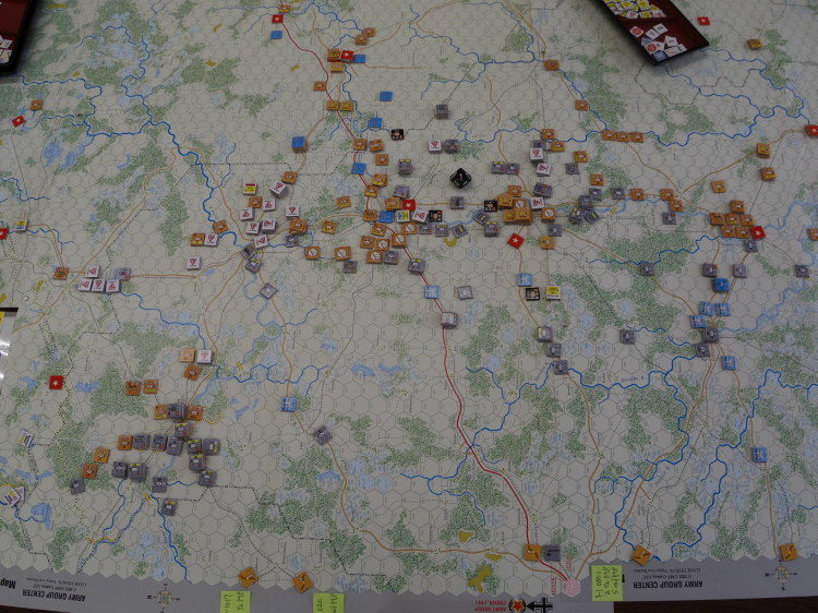 (GMT)Barbarossa:Army Group Center〔最新第２版〕 シナリオ7『ドニエプルの雷鳴＝スモレンスク包囲戦から始まるキャンペーン』...2022.05.29（日）_b0173672_22173518.jpg