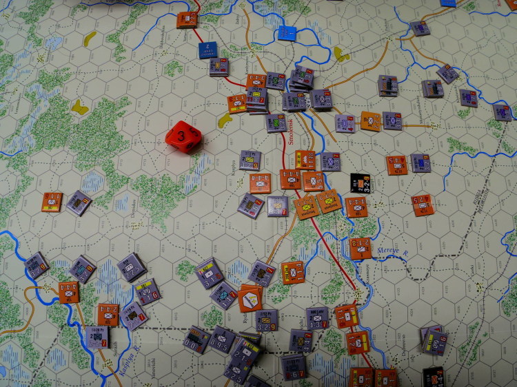 (GMT)Barbarossa:Army Group Center〔最新第２版〕 シナリオ7『ドニエプルの雷鳴＝スモレンスク包囲戦から始まるキャンペーン』...2022.05.29（日）_b0173672_22230694.jpg