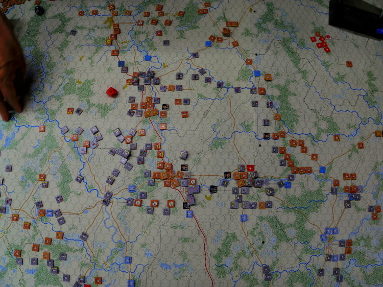 (GMT)Barbarossa:Army Group Center〔最新第２版〕 シナリオ7『ドニエプルの雷鳴＝スモレンスク包囲戦から始まるキャンペーン』...2022.05.29（日）_b0173672_22230916.jpg
