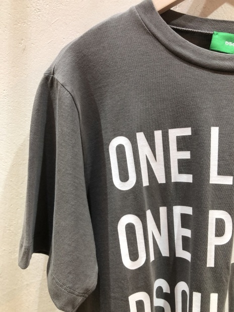 【DSQUARED2 ディースクエアード】「ONE LIFE ONE PLANET」 環境に配慮した素材や染色方法を取り入れたカプセルコレクション入荷です。_c0204280_13043049.jpg