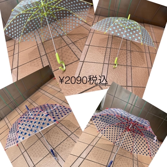 可愛いビニール傘が☂️入荷しました。_d0051087_15221983.jpg