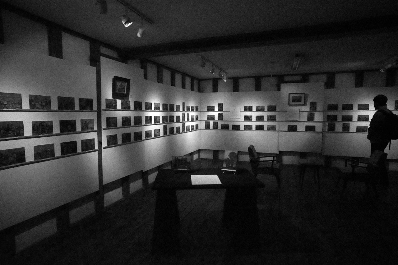 斎藤應志展 絵屋と砂丘館をはしごする 20220605_c0082800_18094966.jpg