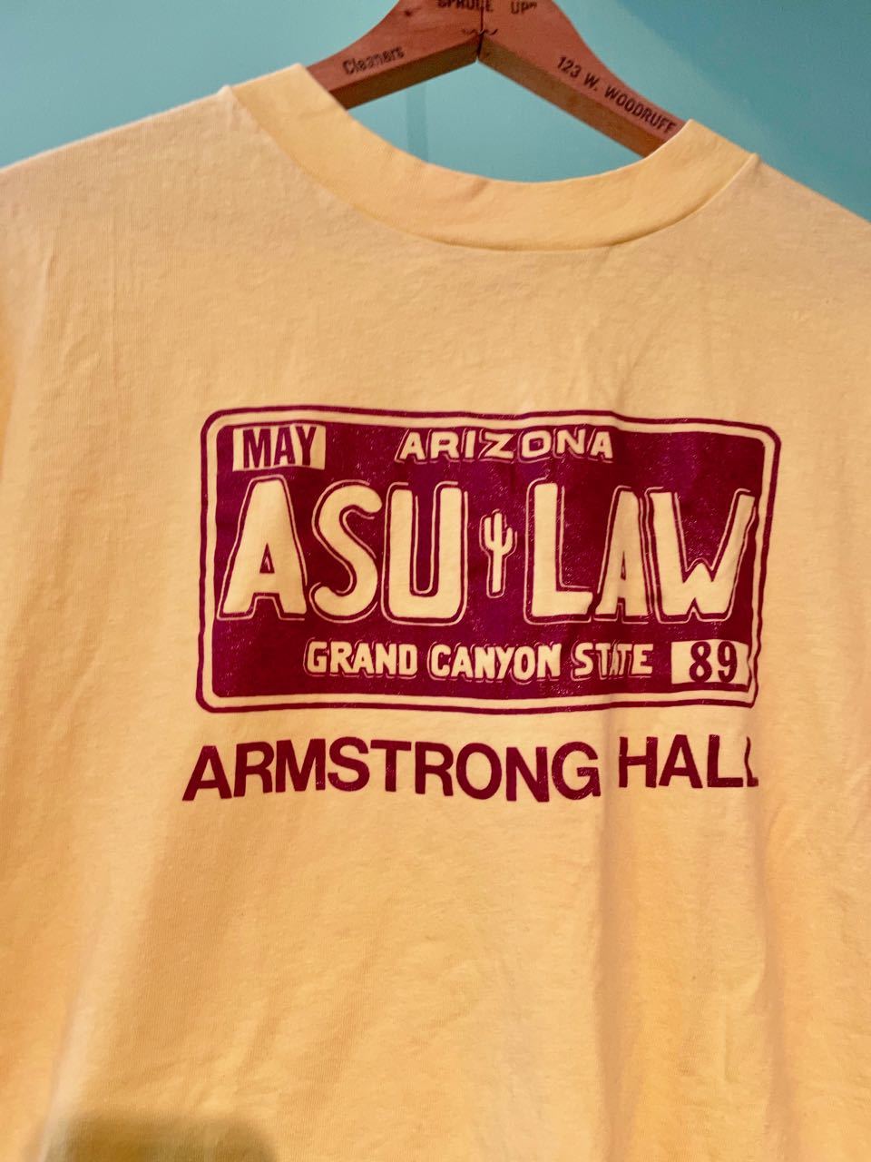 ４月６日（月）入荷！80s HANES all cotton Arizona State カレッジ　Tシャツ！_c0144020_12502656.jpg