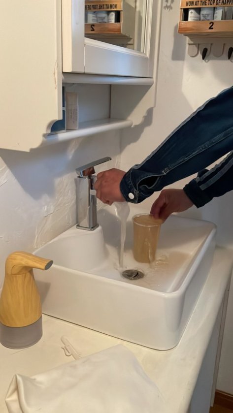10年ぶり！オシャレなLEDウォールミラーで洗面所DIYプチリノベ（動画あり）。全て楽天でお買い物♪_f0023333_09590385.jpg