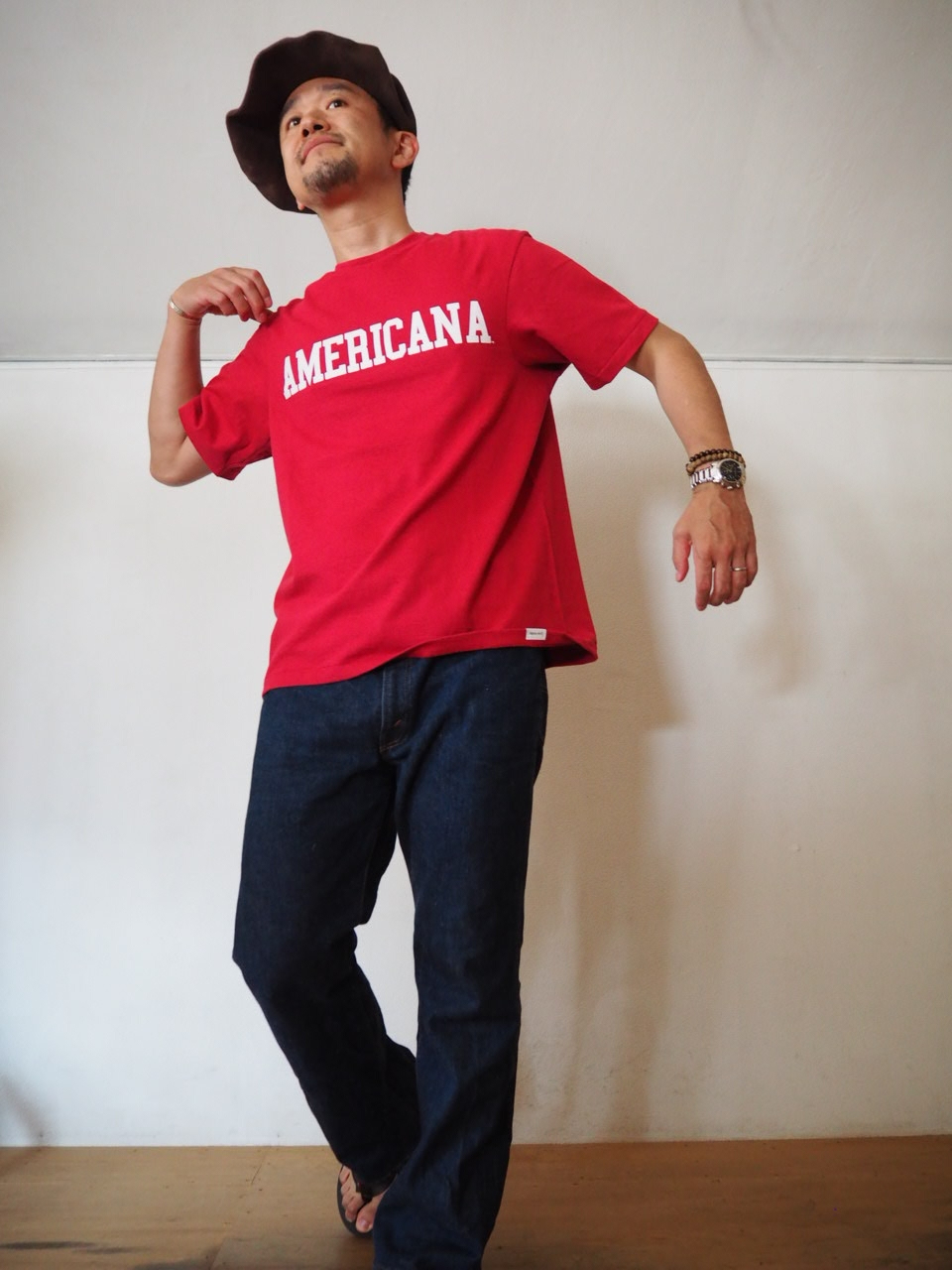 Americanaの定番Tシャツ_e0357389_10161119.jpg