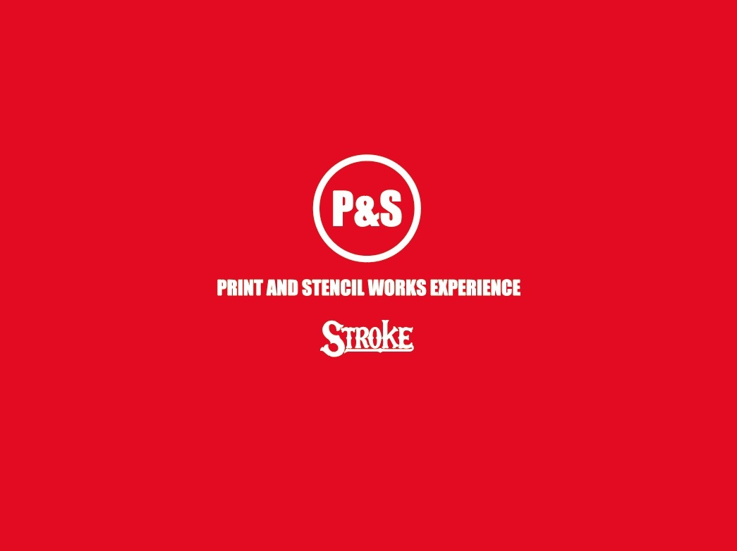 STROKE. PRINT&STENCIL WORKS!!!_d0101000_18140098.jpg