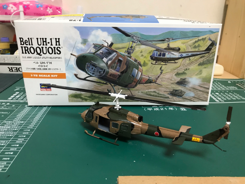 1/72 UH-1H イロコイ_c0402604_17165880.jpg