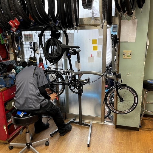 BROMPTON P/T Line用チタンリアキャリア : LORO CYCLEWORKS 福岡