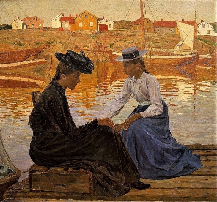 私の好きな絵画(その1367):ヴィルヘルムソン 私のゆるゆる生活