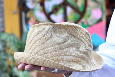 「SANFRANCISCO HAT」 夏の天然クーラーと言われる帽子 \"SLOUCH TRILBY\" ご紹介_f0191324_09164697.jpg