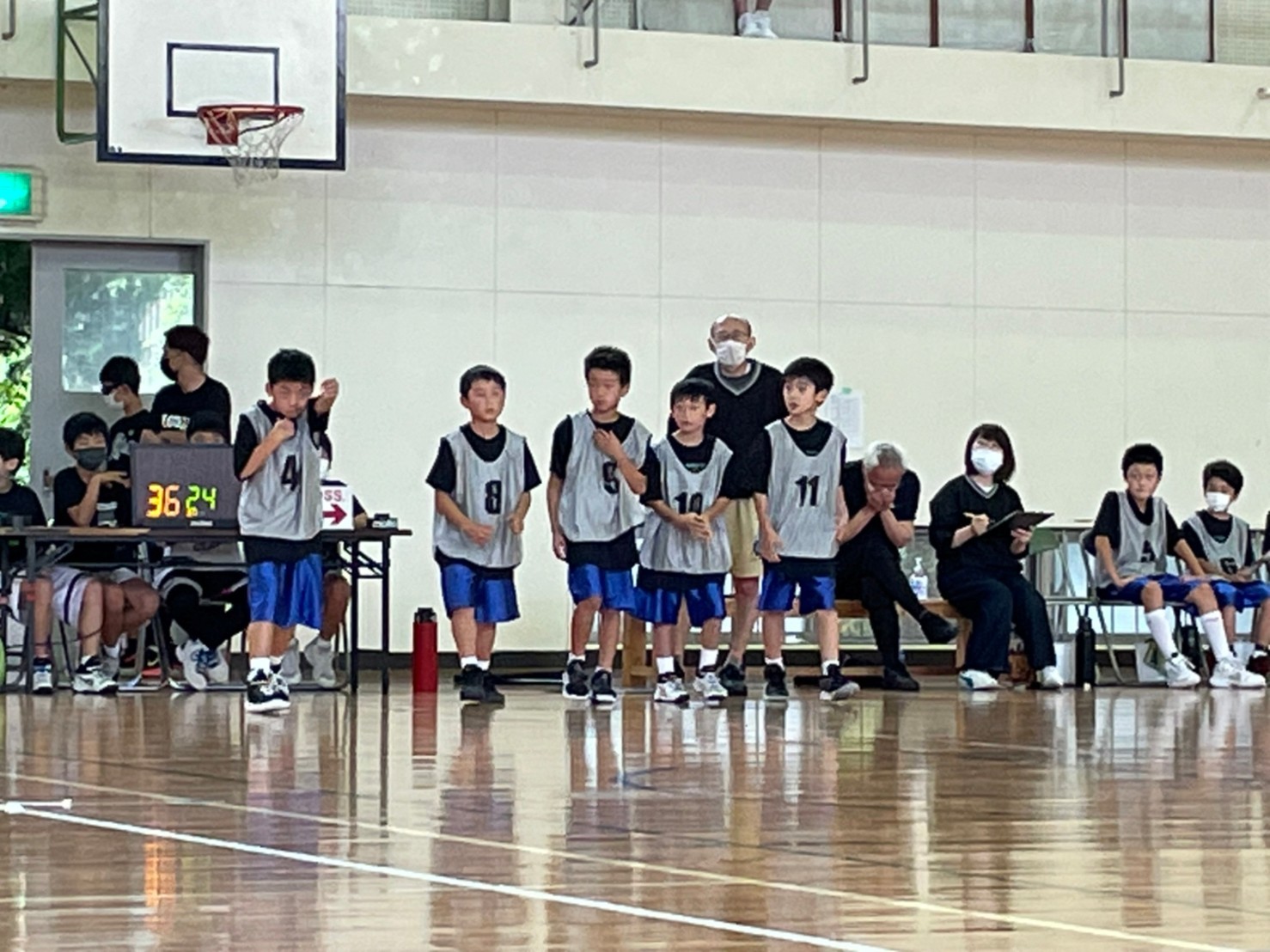 2605 練習試合 男子 日出ミニバスケットボール