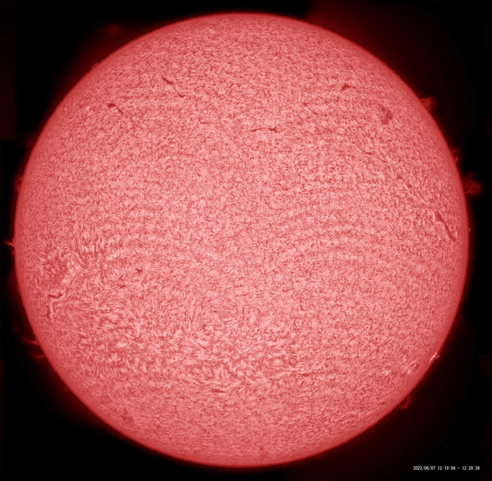6月7日の太陽_e0174091_17095555.jpg