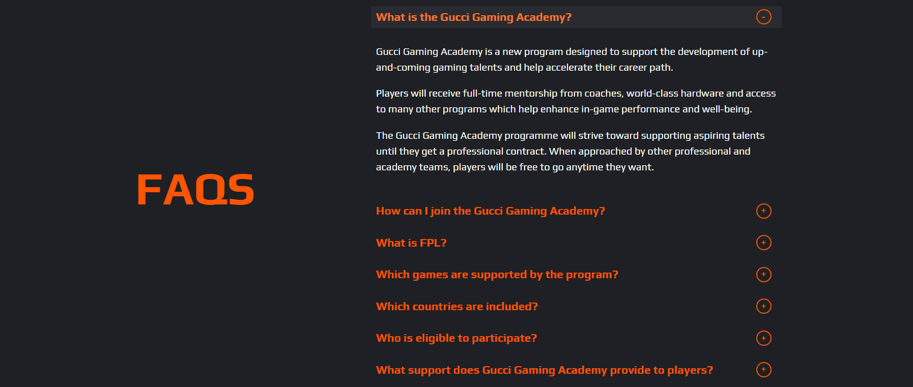 グッチ・ゲーミング・アカデミーとは何ですか？_b0007805_03030319.jpg
