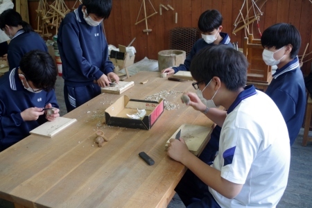 お疲れ 木工体験 。_f0114346_08183250.jpg