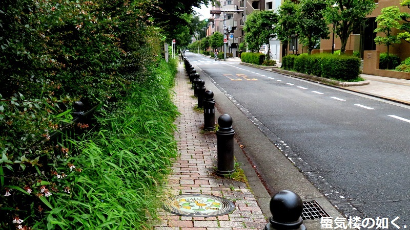マンホールカード27枚目 三鷹市のマンホールカードゲット、風の散歩道で座標蓋と共に(R040611)_e0304702_16310638.jpg