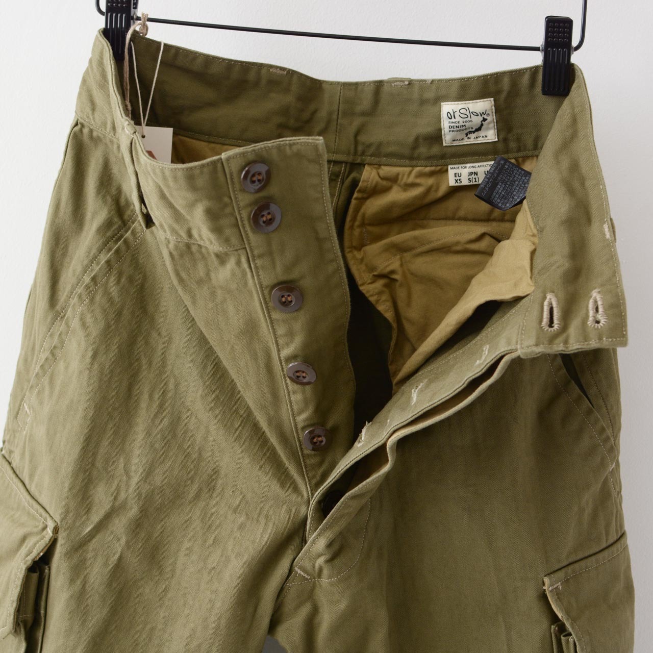 orslow[オアスロウ] M-47 FRENCH ARMY CARGO PANTS ARMY GREEN [01-5260RIP-76]_f0051306_06192584.jpg