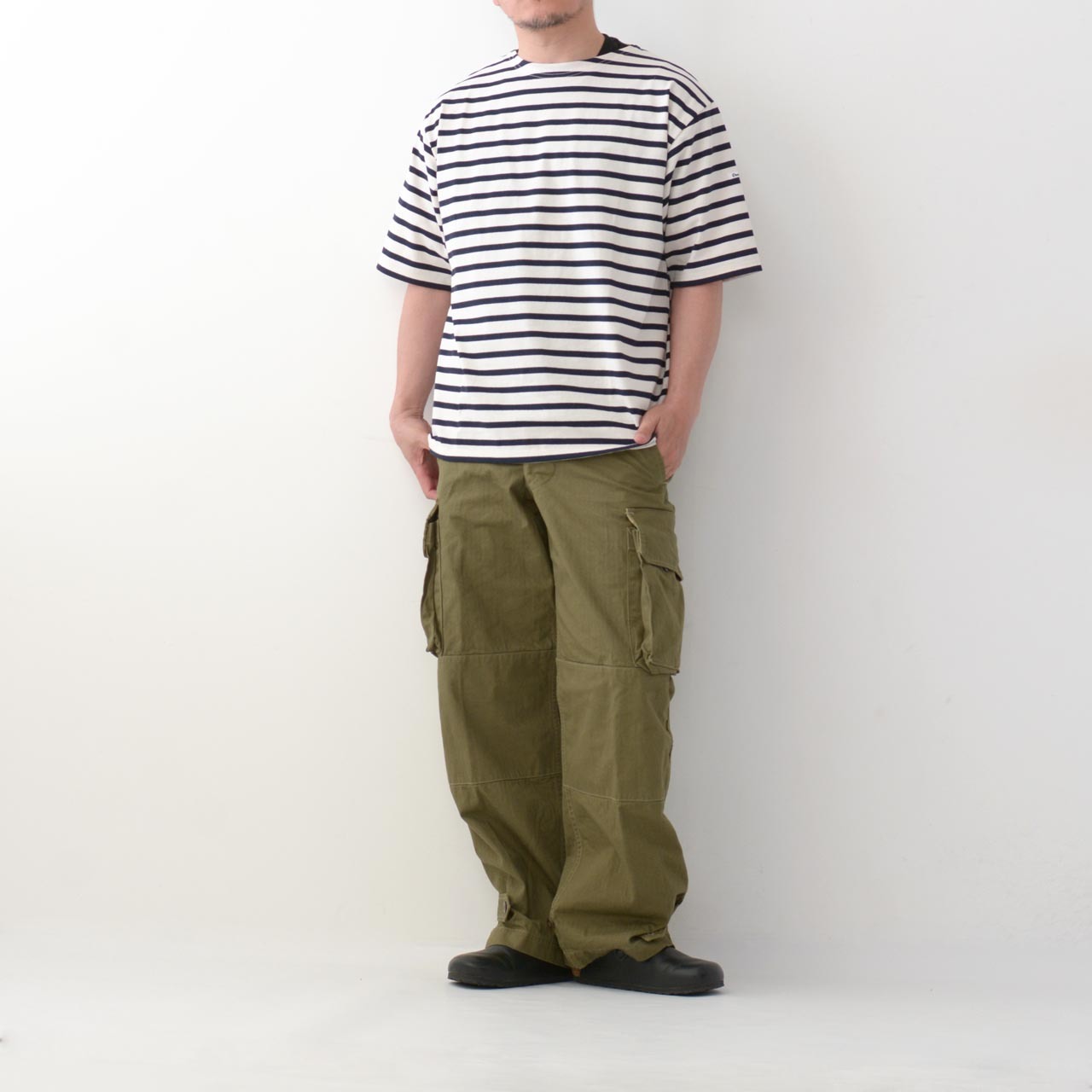 orslow[オアスロウ] M-47 FRENCH ARMY CARGO PANTS ARMY GREEN [01-5260RIP-76]_f0051306_06195636.jpg