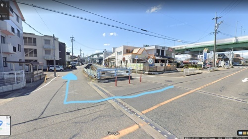 ご来店のお客様へ道順のご案内_e0188729_12053670.jpg