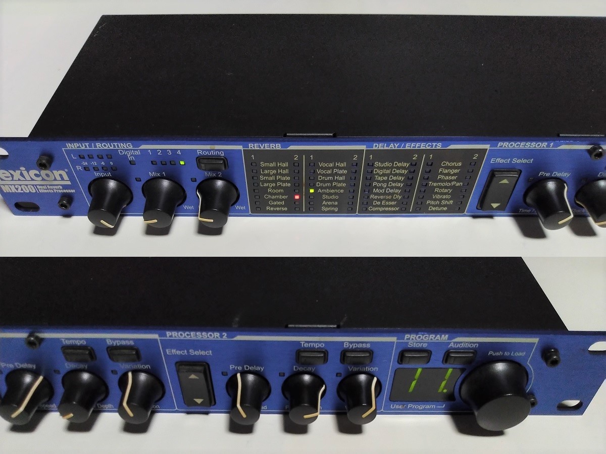 Lexicon MX200 を買ってみた : synthgeek Lexicon MX200 を買ってみた : synthgeek