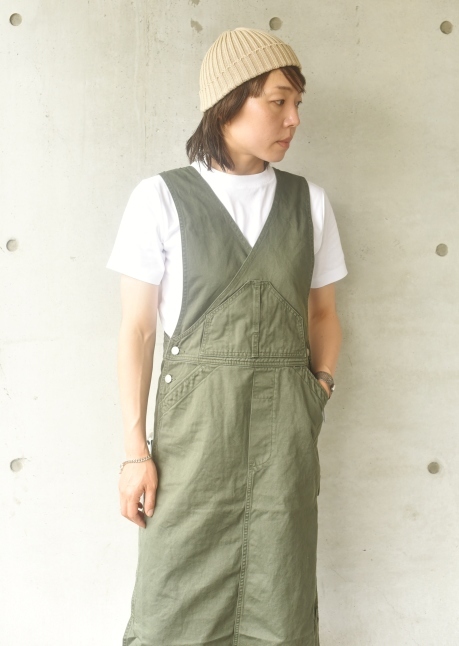 KHA:KI　　WRAP OVERALL SKIRT ★★_d0152280_07552930.jpg