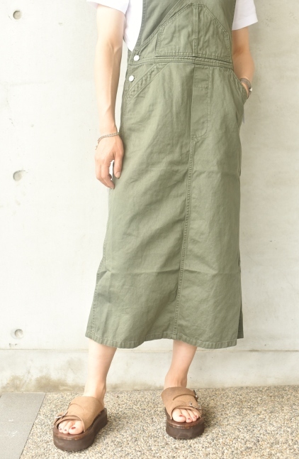 KHA:KI　　WRAP OVERALL SKIRT ★★_d0152280_07553726.jpg
