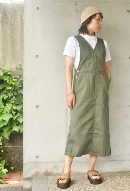 KHA:KI　　WRAP OVERALL SKIRT ★★_d0152280_07554776.jpg