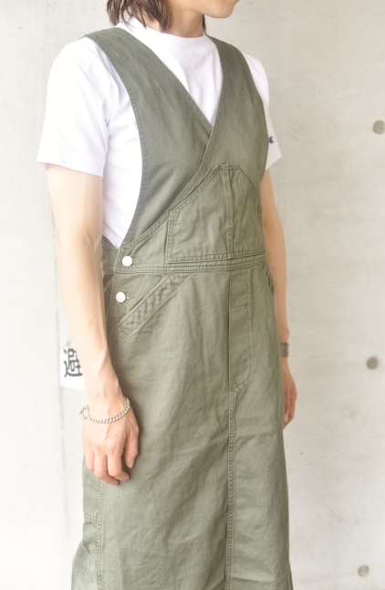 KHA:KI　　WRAP OVERALL SKIRT ★★_d0152280_07555545.jpg