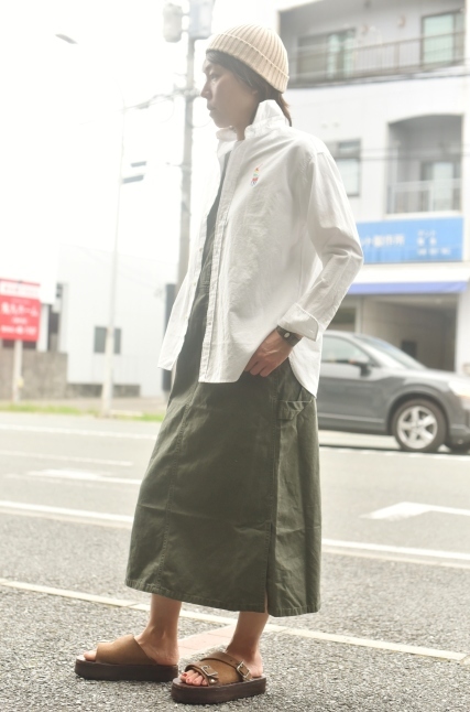 KHA:KI　　WRAP OVERALL SKIRT ★★_d0152280_07563327.jpg