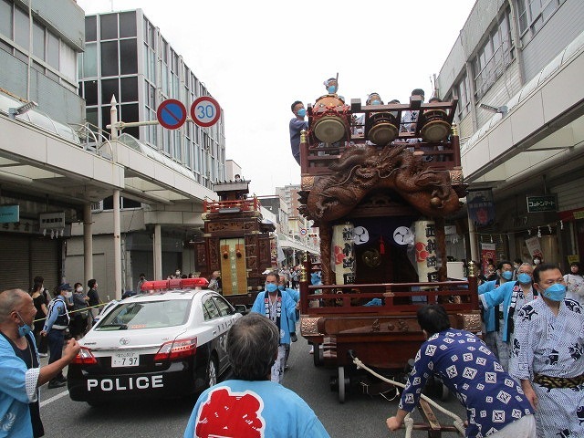 3年ぶりの吉原祇園祭　来年こそは（山車＋露店）で本町通りを人手で埋め尽くしたい！_f0141310_06524064.jpg