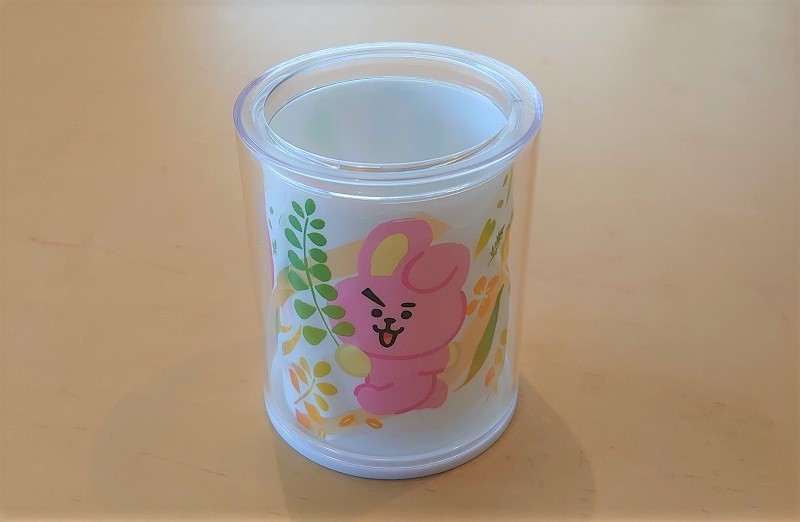 爽健美茶bt21ラベルでペンスタンド セリア 志乃 S スローライフ通信