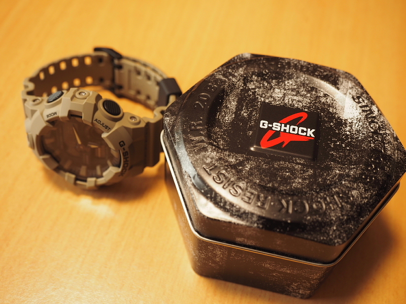 【G-SHOCKコレクション⑦】国内未発売のアウトドアカラー「 GA-700CA-5A」”サンドベージュ”_b0008655_16403161.jpg