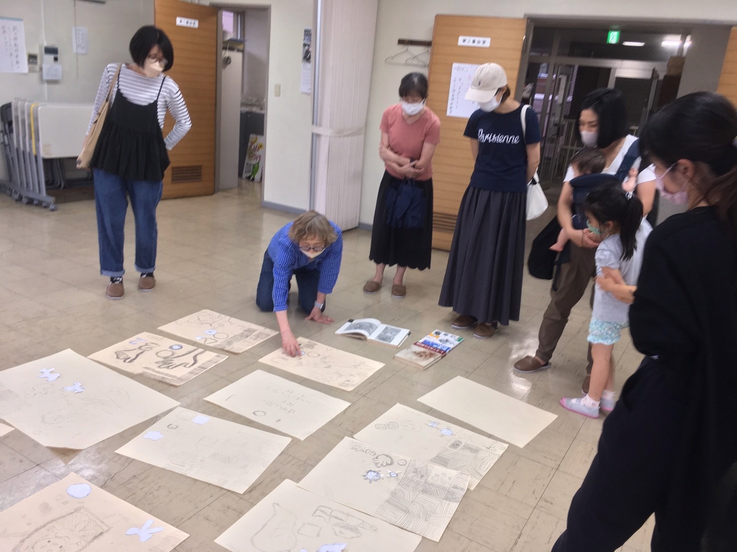 透明人間を探せ！ハッチング・ワーク〜一点透視図法_d0076558_14374139.jpeg