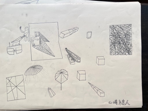 透明人間を探せ！ハッチング・ワーク〜一点透視図法_d0076558_14494313.jpeg