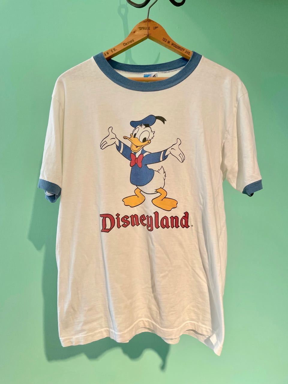 ６月１７日（金）入荷！　８０s  MADE IN U.S.A Donald  Duck ドナルドダック　リンガーTシャツ！by Walt Disney Product!_c0144020_13200368.jpg
